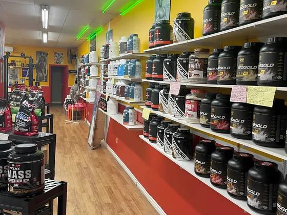 Protein powder selection at Muscle Depot